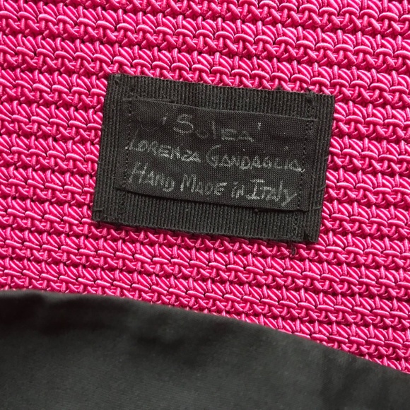 Lorenza Gandaglia "SOLEA" Handwoven Crossbody Messenger Bag - Picture 6 of 7